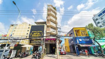 Façade de l’hébergement