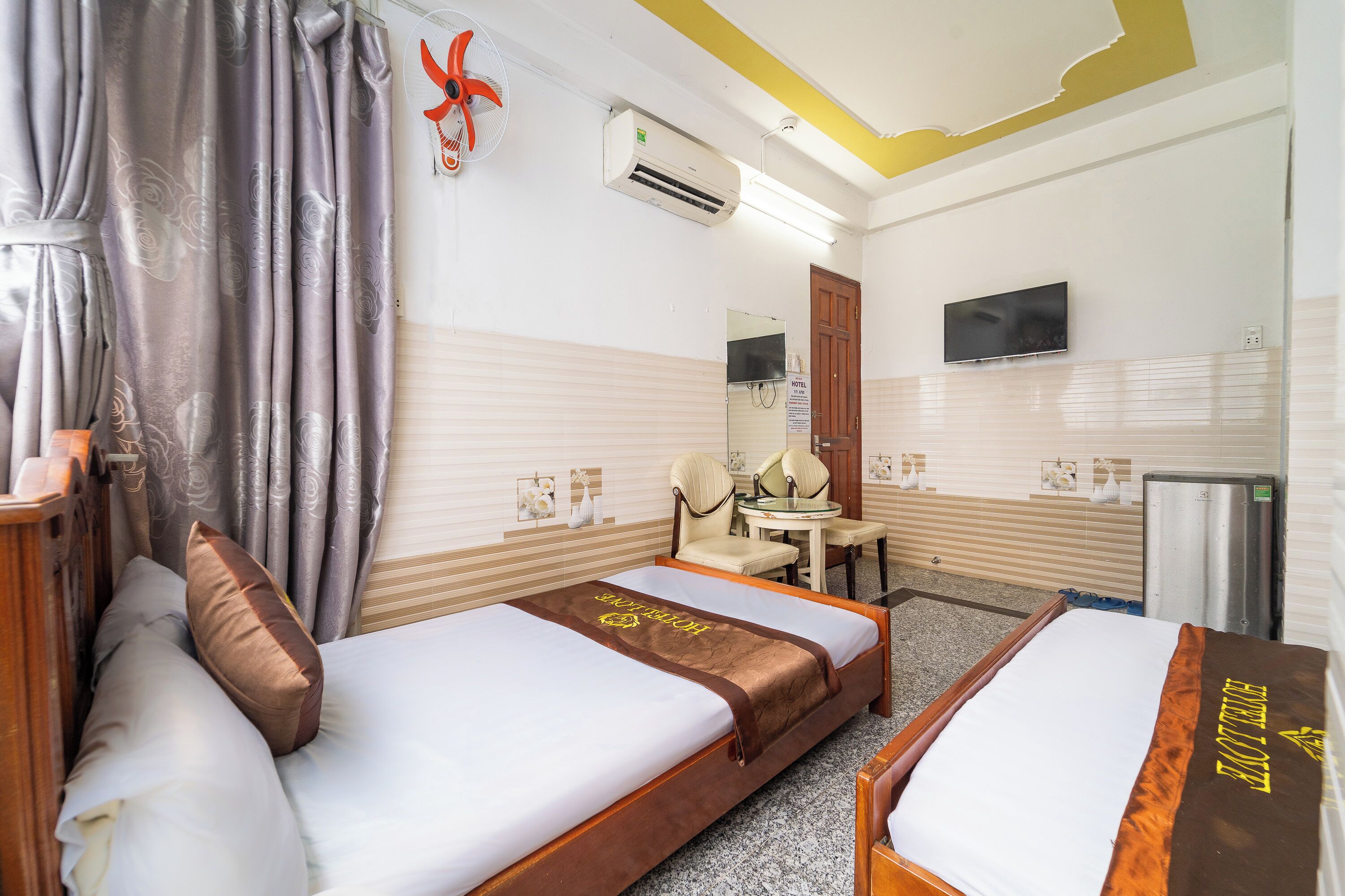 Quarto triplo | Roupa de cama