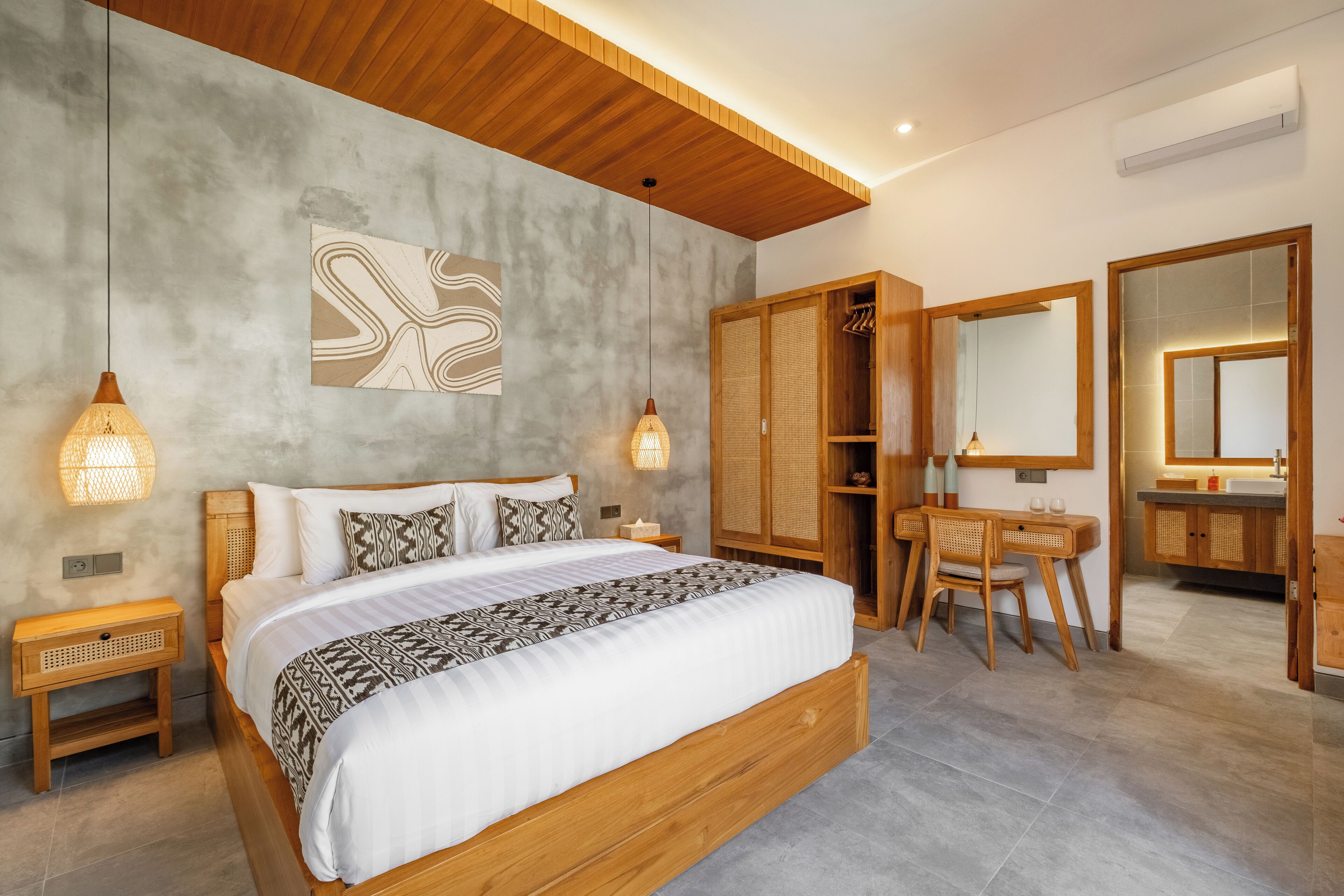 Villa – deluxe, 2 soverom, badekar | Strykejern/-brett, wi-fi (inkludert) og sengetøy