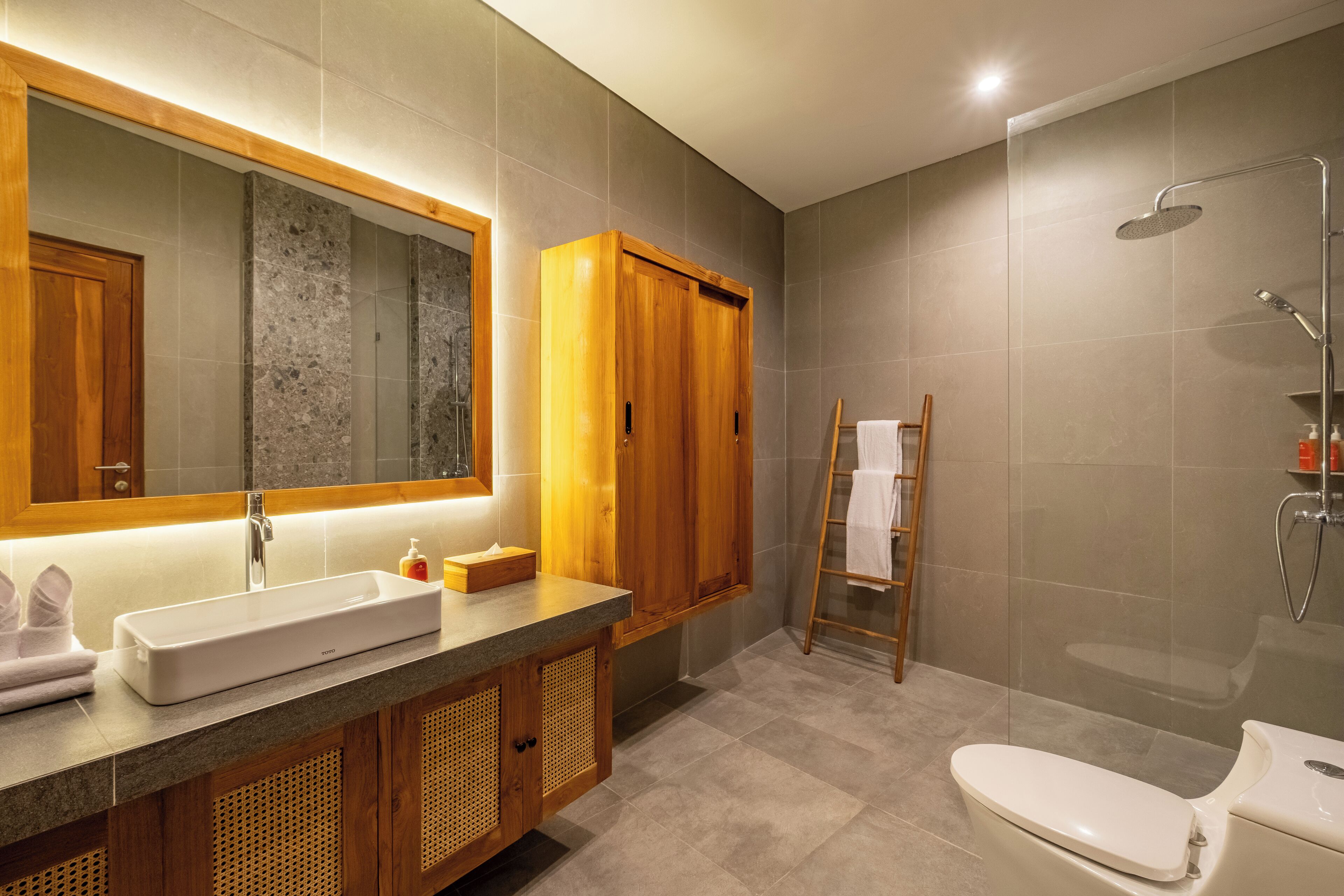 Vil·la Deluxe, 2 dormitoris, banyera | Bany