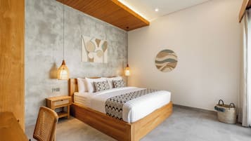 Villa Deluxe, 2 habitaciones, bañera | Tabla de planchar con plancha, wifi gratis, ropa de cama