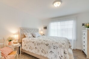 3 dormitorios, tabla de planchar con plancha, Internet y ropa de cama