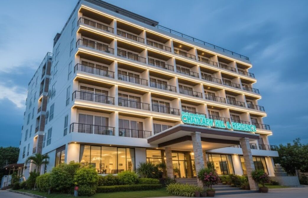 Fassade der Unterkunft