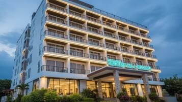 Fassade der Unterkunft