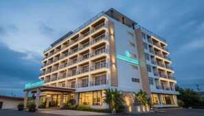 Fassade der Unterkunft