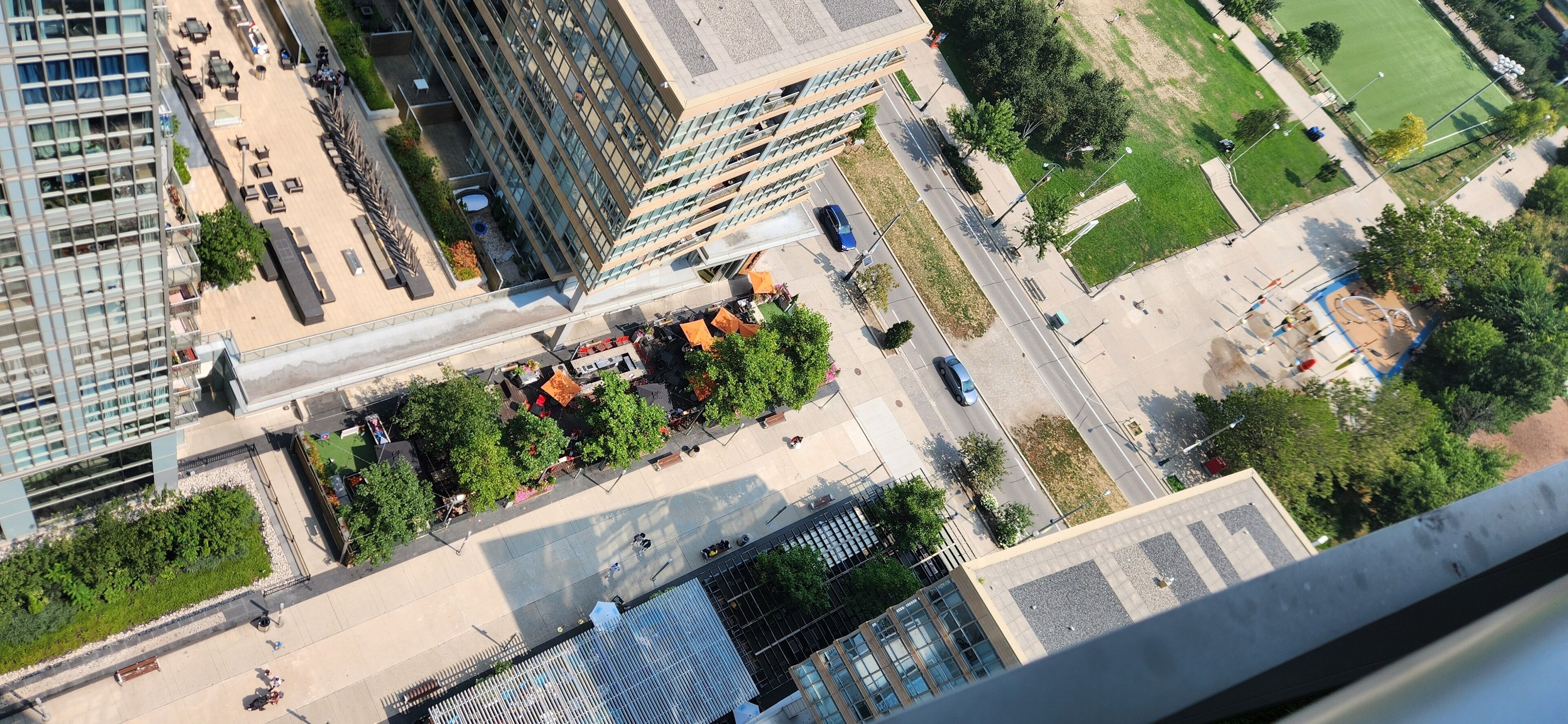 Klassiek appartement, balkon, uitzicht op meer