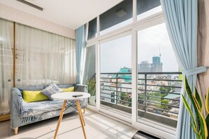 Uitzicht vanuit accommodatie