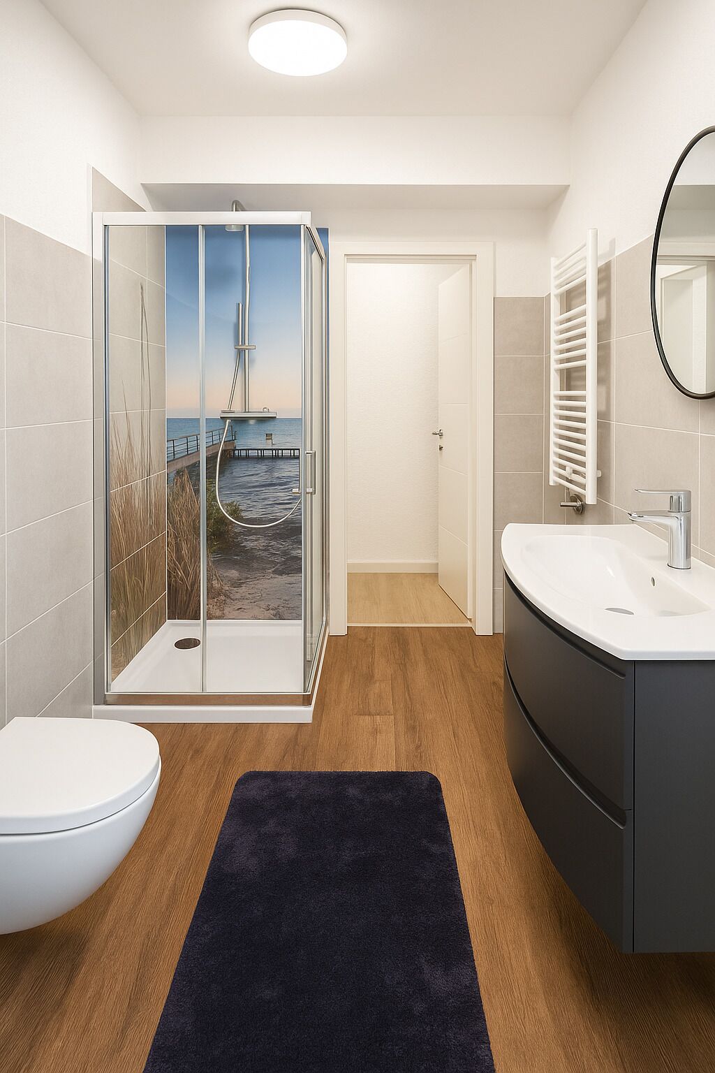 Comfort Condo, Kitchen, City View