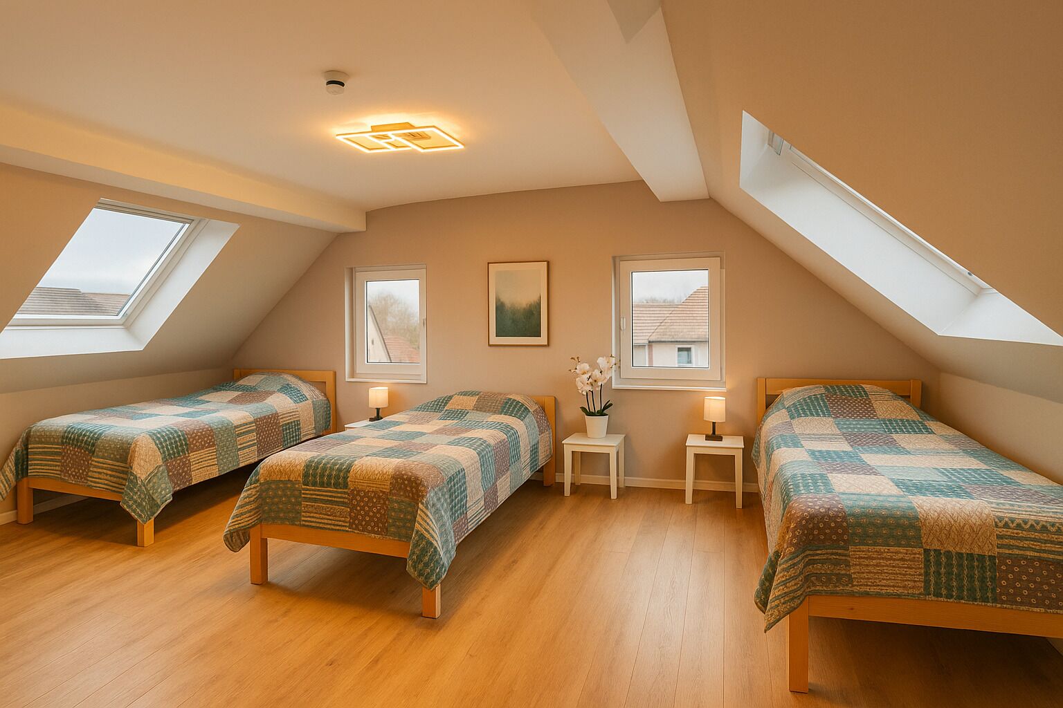 Comfort-Apartment, Küche, Stadtblick | Kostenloses WLAN