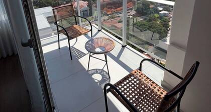 2-bedroom apartment with AC in pleasant Asunción