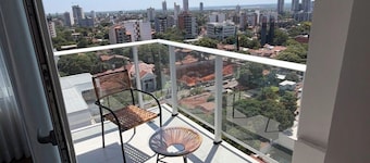 2-bedroom apartment with AC in pleasant Asunción