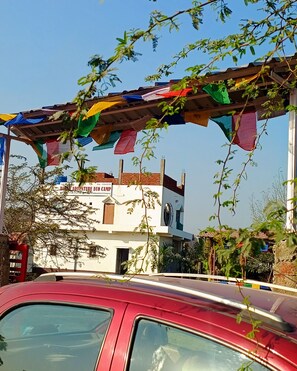 Fachada da propriedade