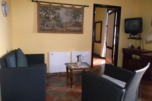 Living Room - English-Style Apartment only for Adults (Icod de los Vinos, Tenerife)