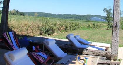 Large french farm house
