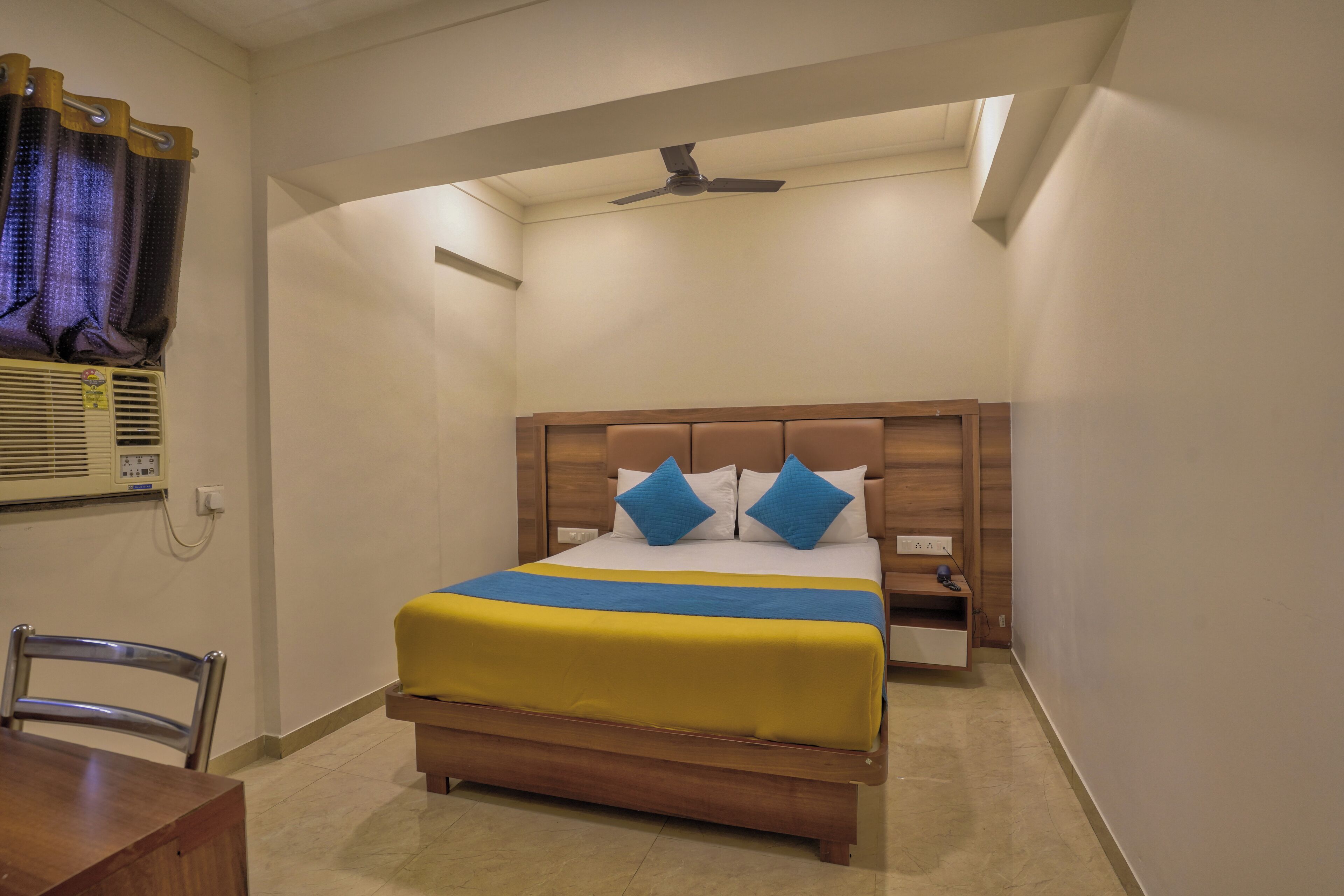 Deluxe Double Room, City View | In-room safe, desk, soundproofing, free WiFi