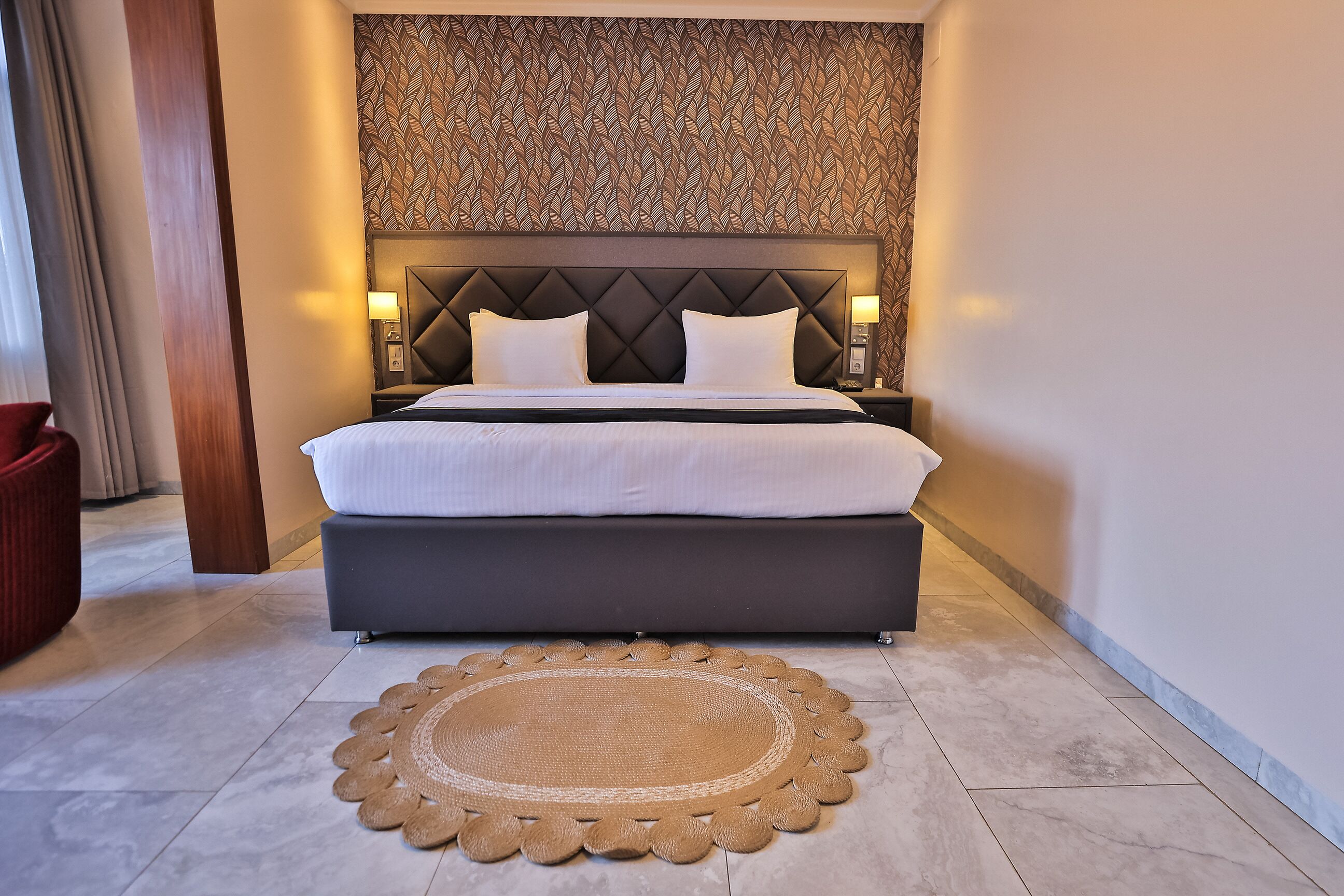 Deluxe Twin Room, City View | In-room safe, iron/ironing board, free WiFi