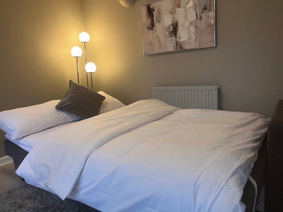 1 soverom, strykejern/-brett og wi-fi (inkludert)