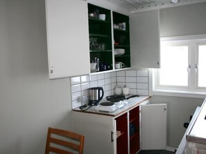 Refrigerador y utensilios de cocina 