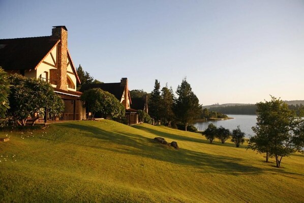 Chalet, Balcony, Garden View | Property grounds