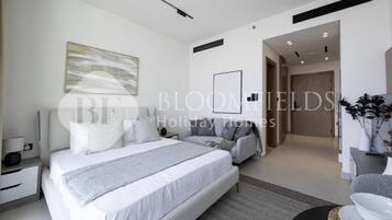 Apartment, Balkon, Stadtblick