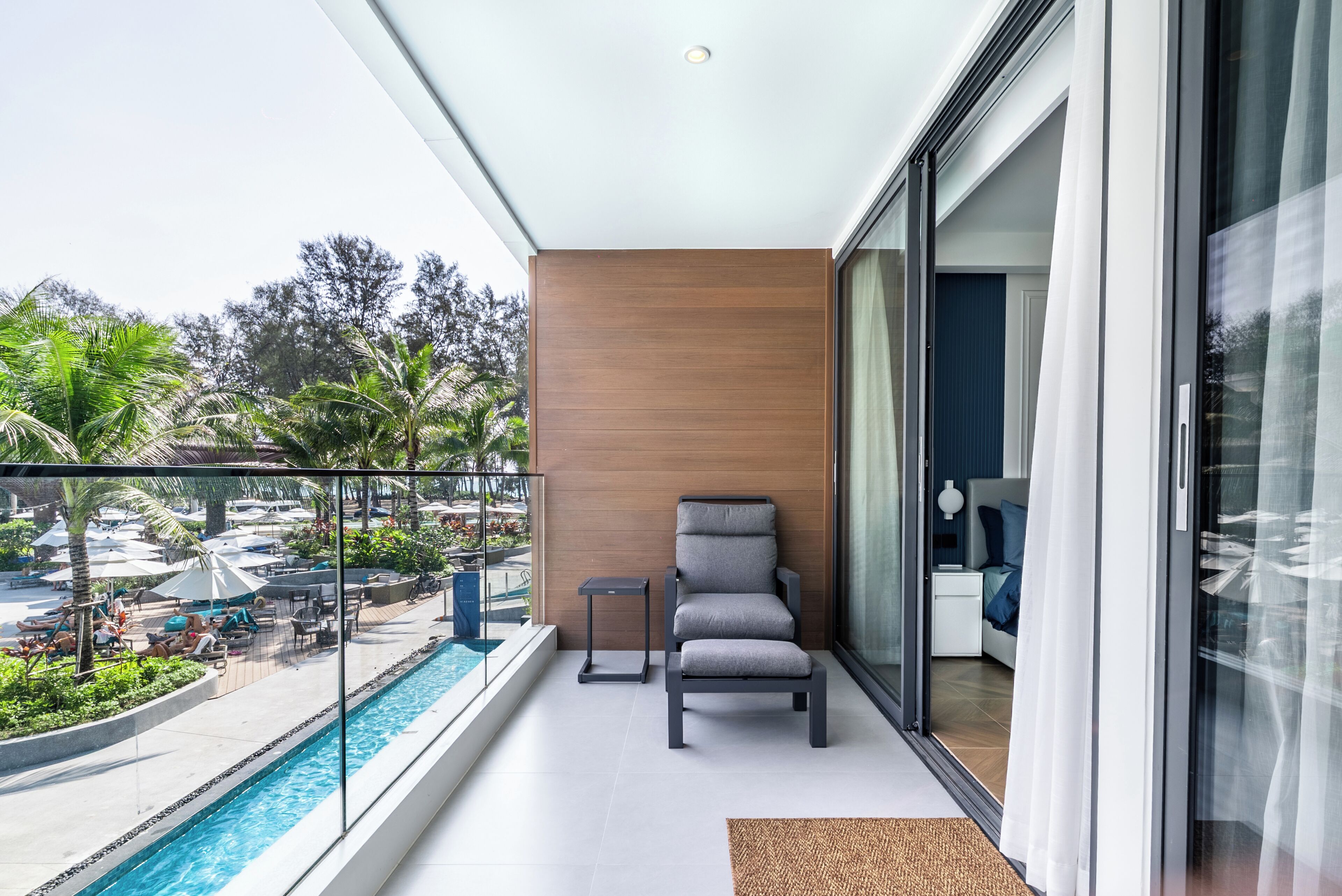 Familienapartment | Balkon