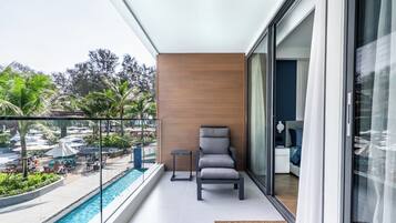Familienapartment | Balkon