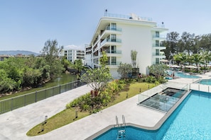 Comfort Apartment, Pool View | In-room safe, free WiFi, bed sheets - Sunshine by Villacarte (Choeng Thale)