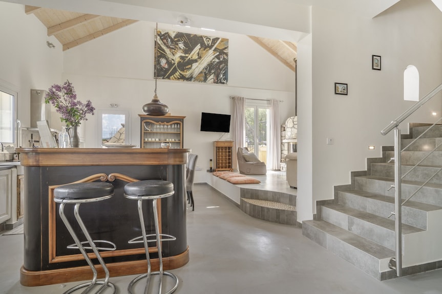 Villa 'Pilali' With Sea View, Wi-fi And Air Conditioning - Asos