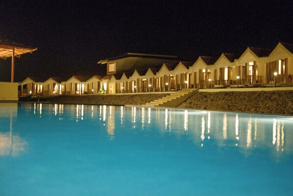 Front of property - evening/night - SUMMER VINES (Sinnar)