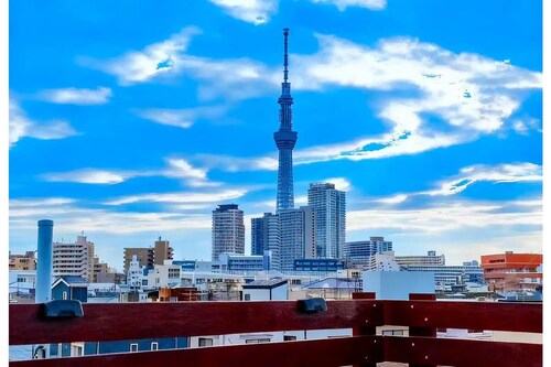 8min to Keisei Hikifune Entire House Sleeps12  Rooftop skytreeview