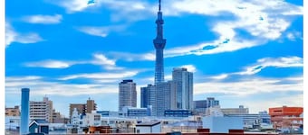 8min to Keisei Hikifune Entire House Sleeps12  Rooftop skytreeview
