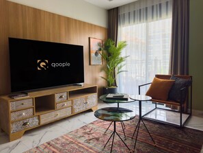 TV - Qoople Elite 4 Elize 29 neue Wohnung im Stadtzentrum by Interhome (Alanya)