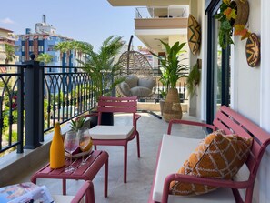 Terrace/patio - Qoople Elite 4 Elize 29 neue Wohnung im Stadtzentrum by Interhome (Alanya)