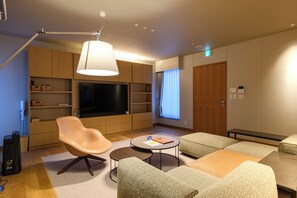 Basic Apartment, 2 Bedrooms, Non Smoking, Balcony | Living area - Terrace The Maruyama (Sapporo)