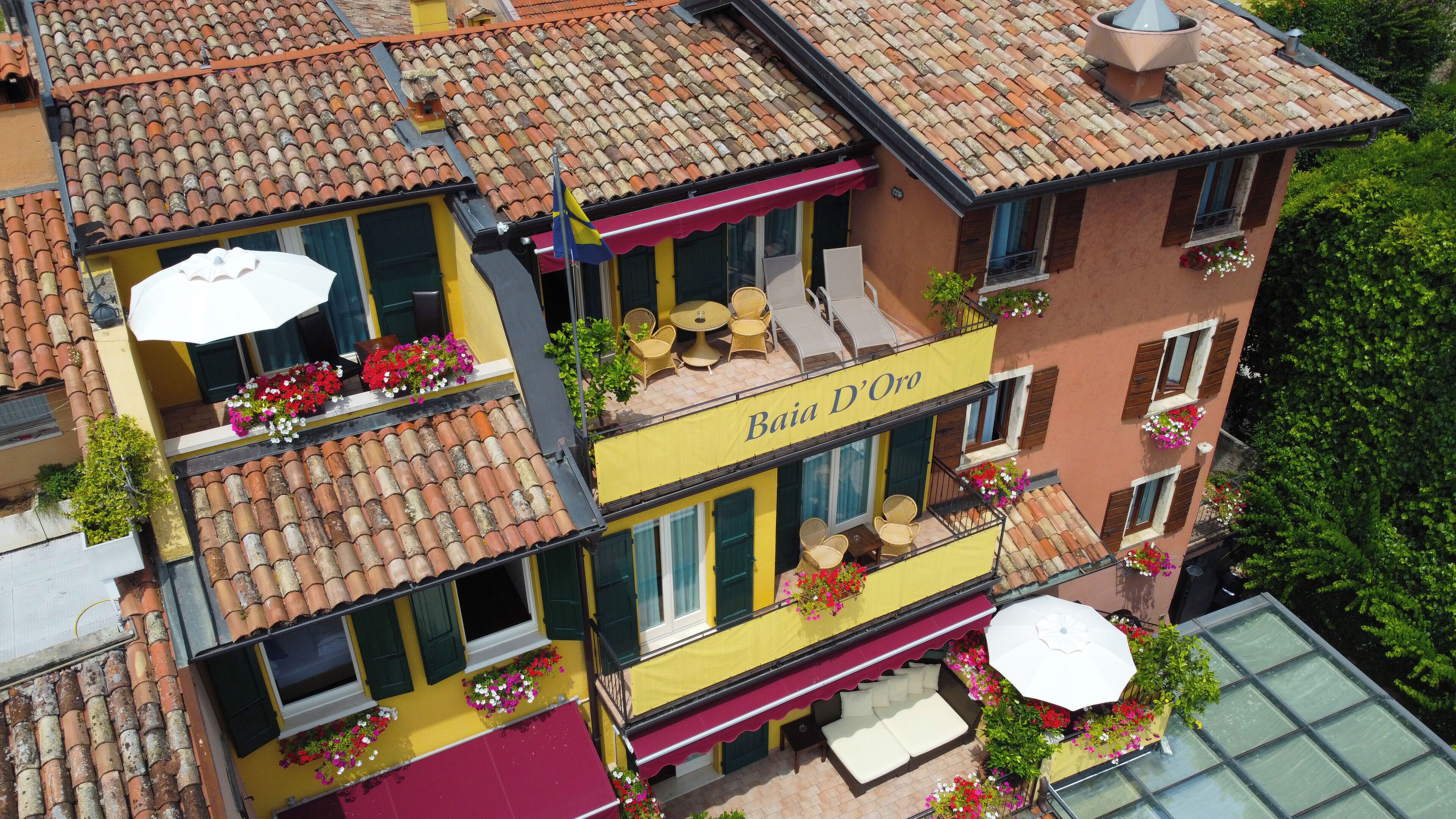 Fassade der Unterkunft