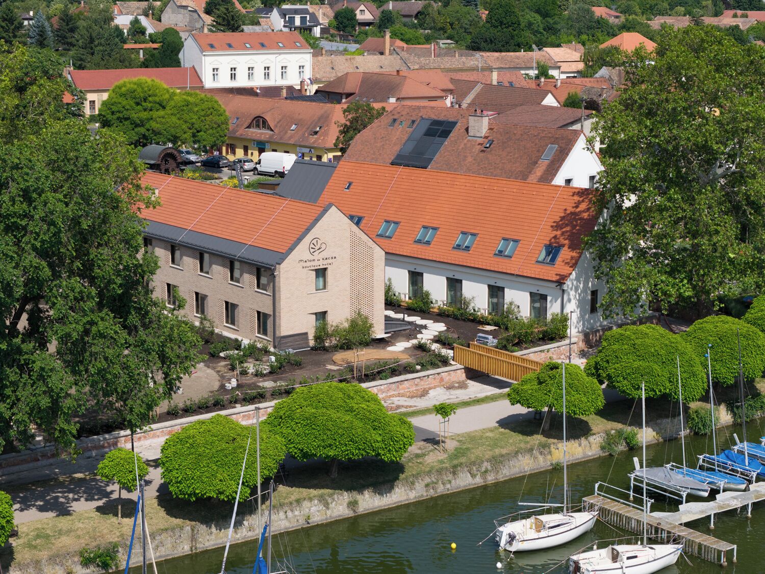 Fachada de la propiedad