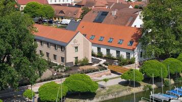 Fachada de la propiedad