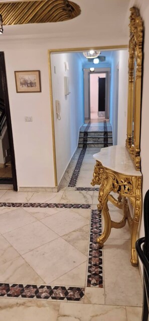 Apartment, 3 Bedrooms, Smoking, Balcony | Interior - Spacious 3-bedroom Apartment in Central Cairo With City View (Cairo)