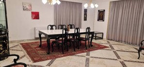 Apartment, 3 Bedrooms, Smoking, Balcony | Dining room - Spacious 3-bedroom Apartment in Central Cairo With City View (Cairo)