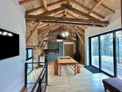 La Grange du Silence, family-run, renovated and just a few minutes from Figeac.