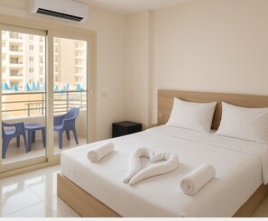 Zimmer, 1 Schlafzimmer, barrierefrei, eigener Pool