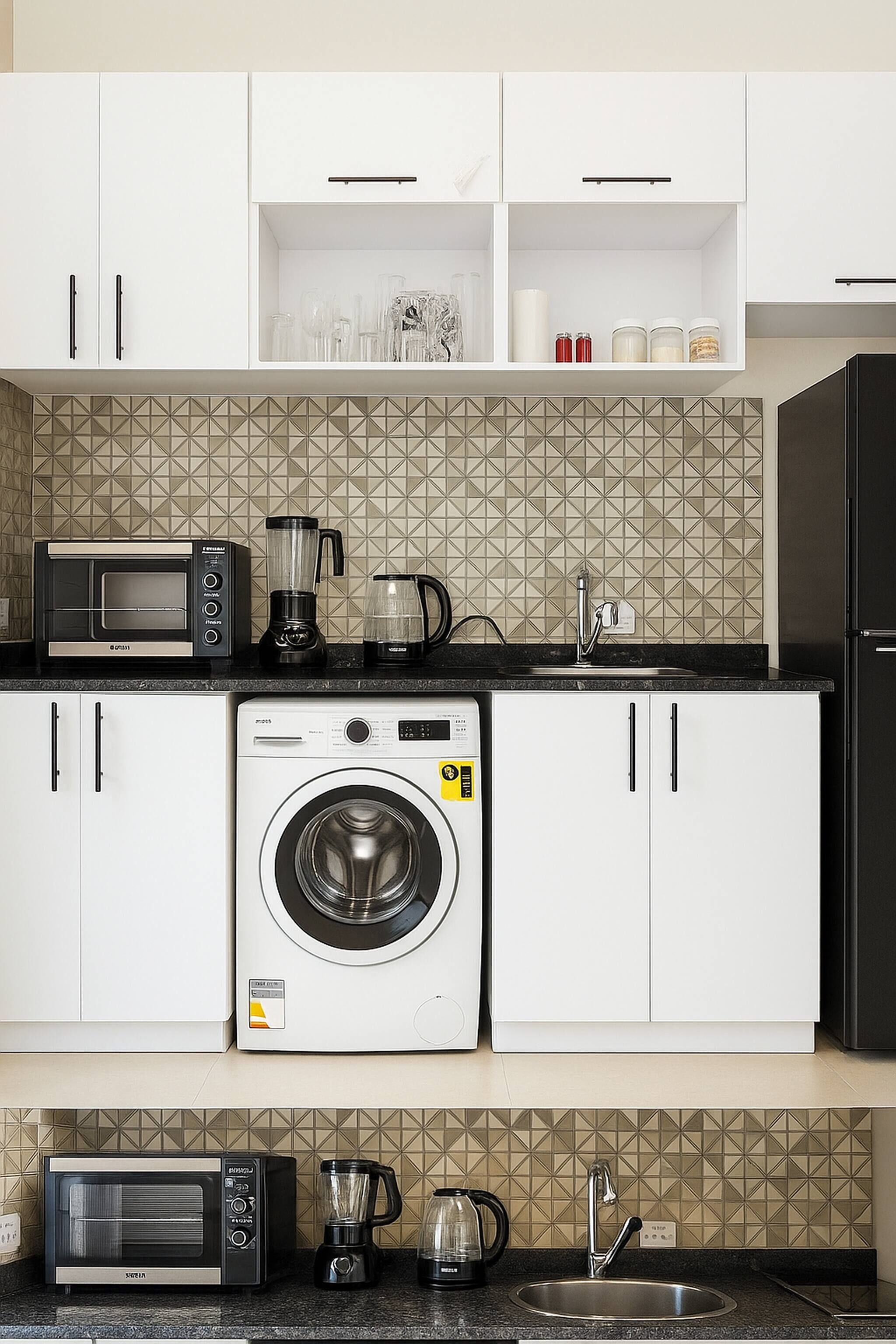 Chambre, 1 chambre, accessible aux personnes à mobilité réduite, piscine privée | Cuisine privée