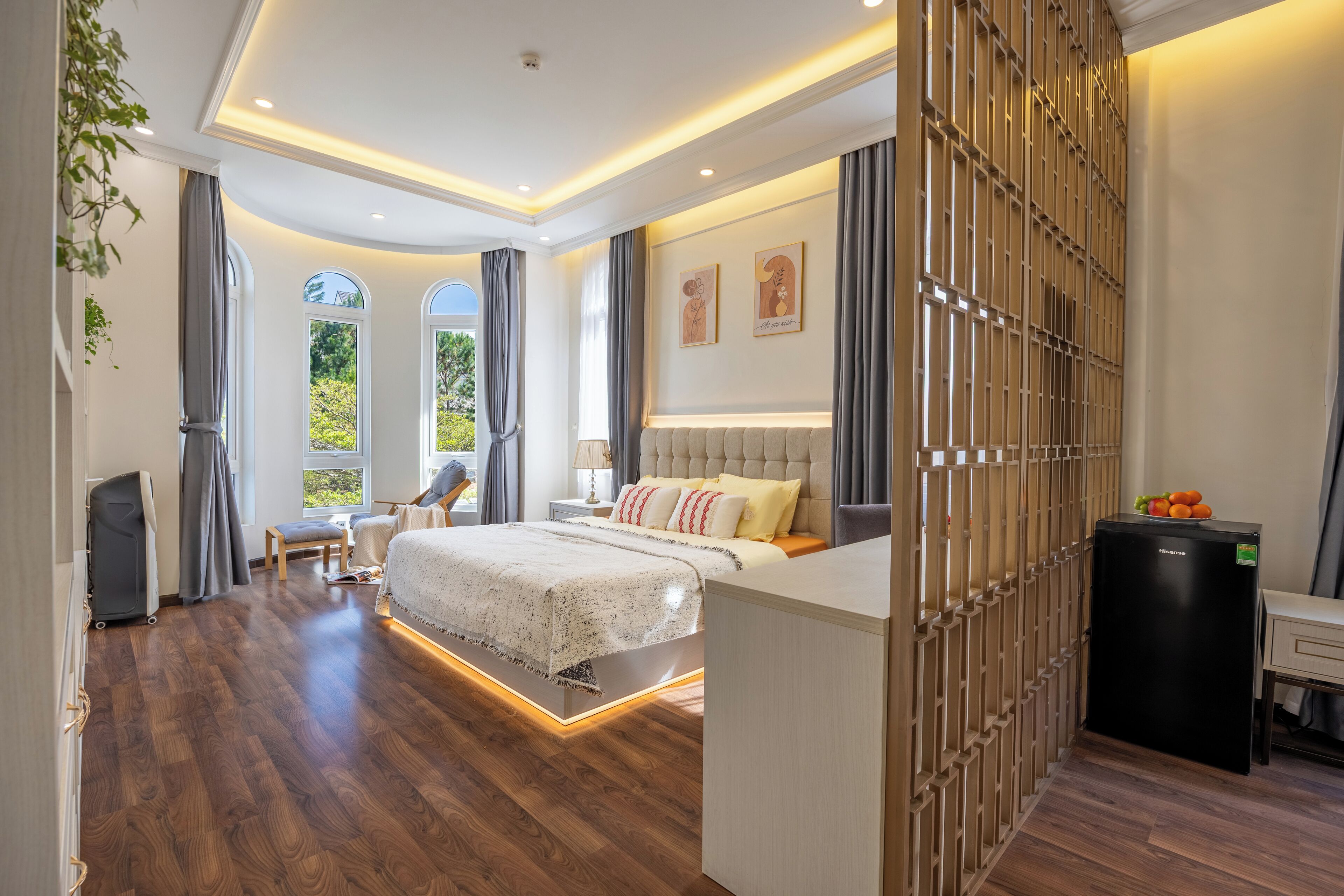 Luxury-Doppelzimmer, Balkon, Parkblick | Kostenloses WLAN