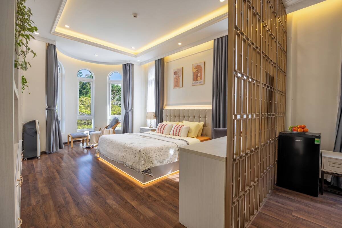 Luxury-Doppelzimmer, Balkon, Parkblick | Kostenloses WLAN