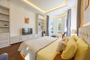 Chambre Double Luxe, balcon, vue parc