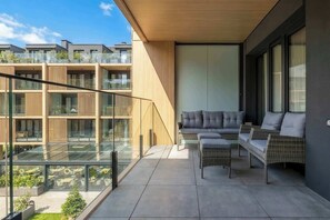 Terrace/patio - Ustronie Leśne 13 Międzyzdroje | Luxury Apartment | Swimming Pool | Parking (Międzyzdroje)