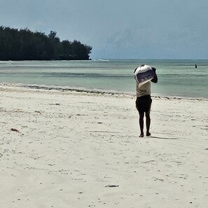 Apartment, 1 Bedroom, Accessible, Ocean View | Beach - Ocean-view 1BR Suite in Zanzibar Steps to Beach (Uroa)