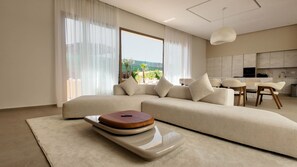 Living area - Villa Adam heated pool not overlooked (Marrakech)