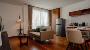 Executive Suite, Balcony, City View | Living area - The Scenic Hotel  (Phnom Penh)