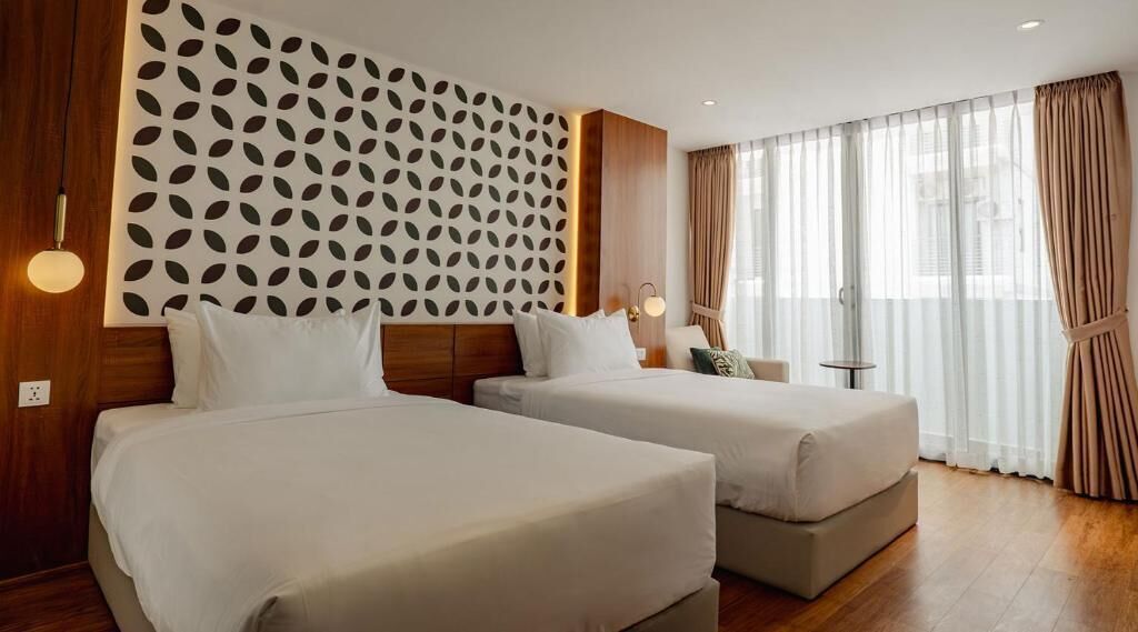 Deluxe Twin Room, Balcony, City View